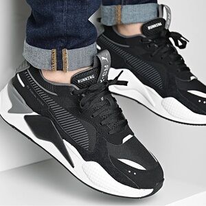 Puma Wmns RS-X in Black & White
